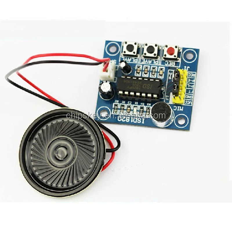 ISD1820 Sound Voice Recording Playback Module