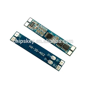 HX-3S-A02 3 series 12V18650 lithium battery board 11.1V 12.6V 8A anti-overcharge and over discharge limit