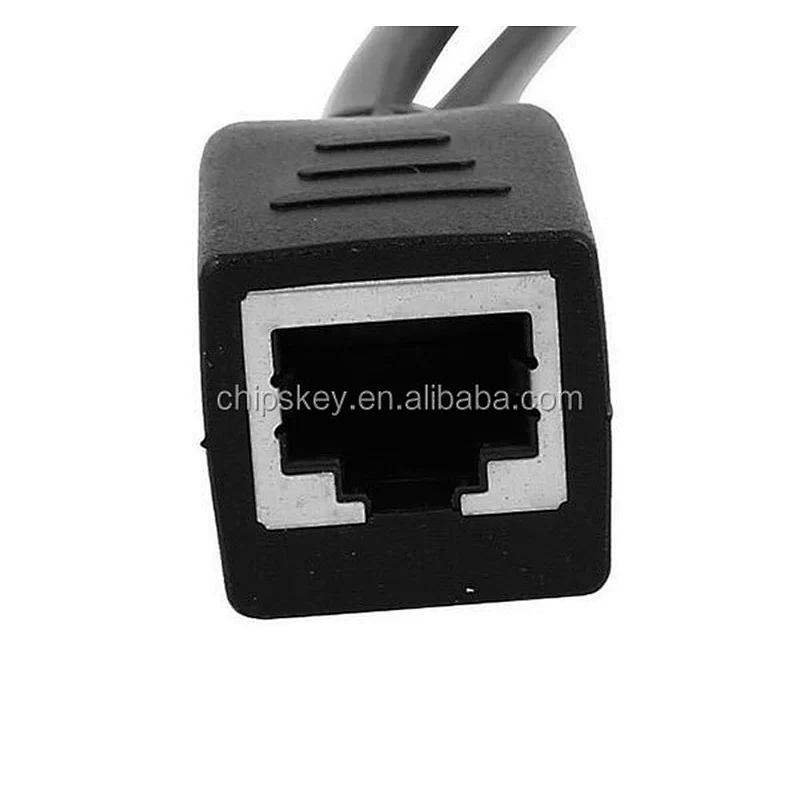 Passive PoE Injector/Splitter with 5.5 mm x 2.5 mm DC Size Connector
