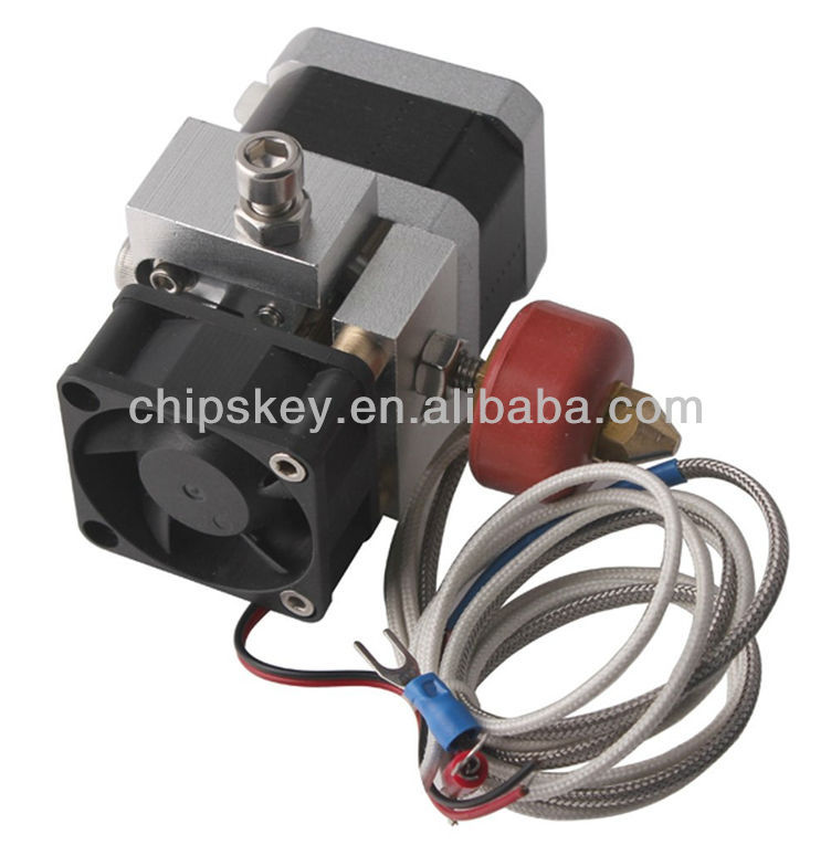 0.2mm/0.3mm/0.4mm Nozzle 3D Printer Extruder Print Head 3D Printer Print Head for 3D Printer