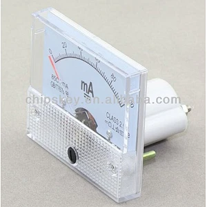 85C1-A Analog Current Panel Meter DC 100mA AMP Ammeter 10MA-500MA 50MA 100MA 200MA 500MA