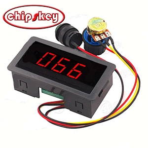 CCM5D digital display PWM DC motor speed controller 6V12V24V stepless speed control switch / controller display shell