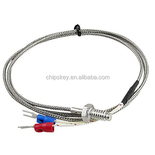 M6 Screw Temperature Sensor Thermocouple K type with 2m cable