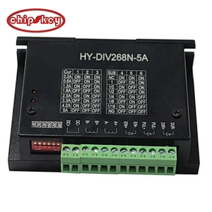 Driver for stepper motors HY-DIV268N-5A, 12-45V, Single Axes Two Phase Hybrid