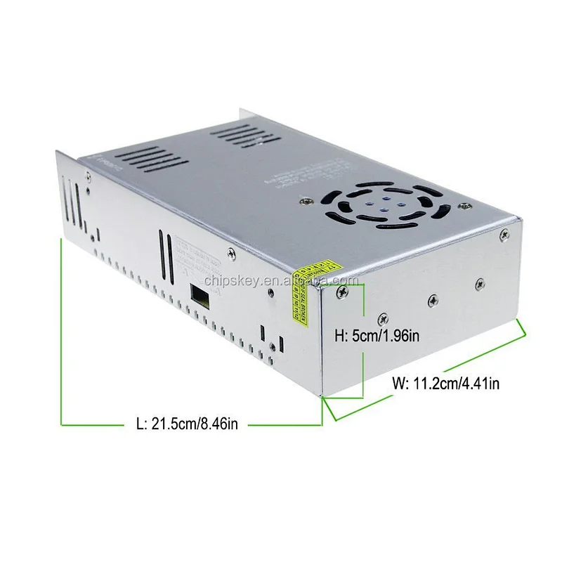 AC to DC Power Supply 220V AC to DC 12V 30A For 3D Printer