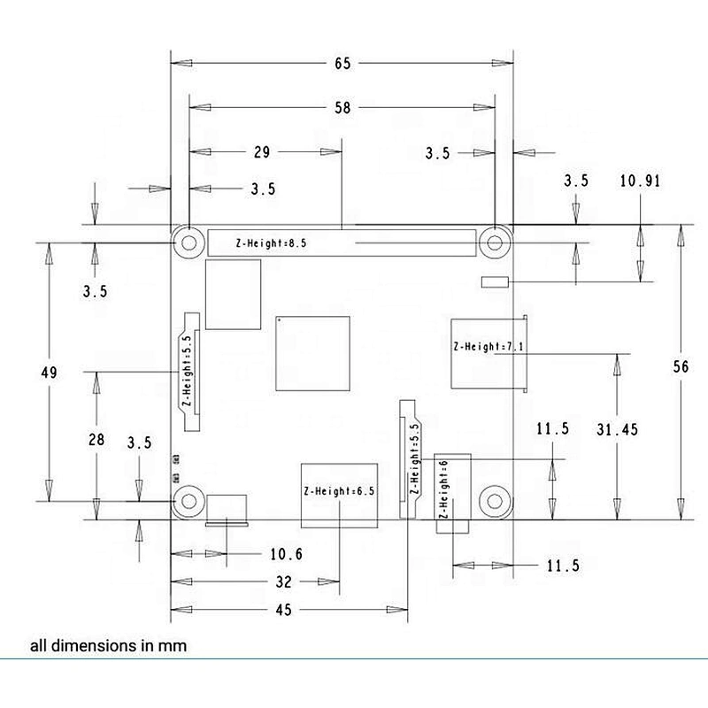 Raspberry Pi 3 Model A+ Wifi