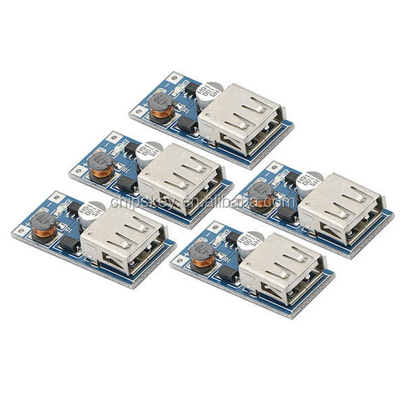 DC-DC Converter Step Up Boost Module 0.9V to 5V USB Charger