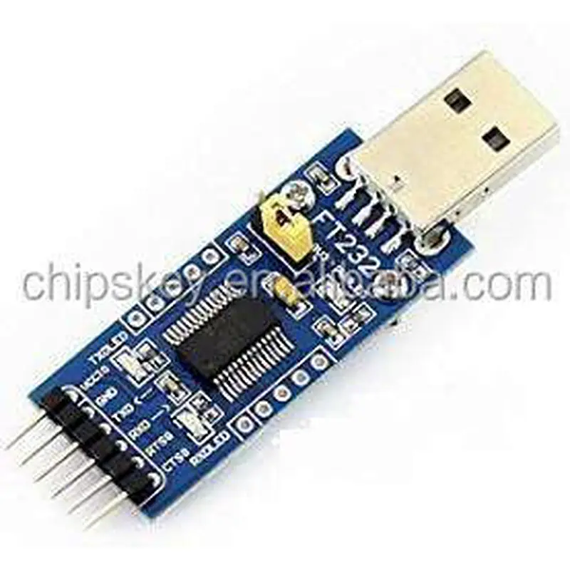 FT232 USB to serial communication module