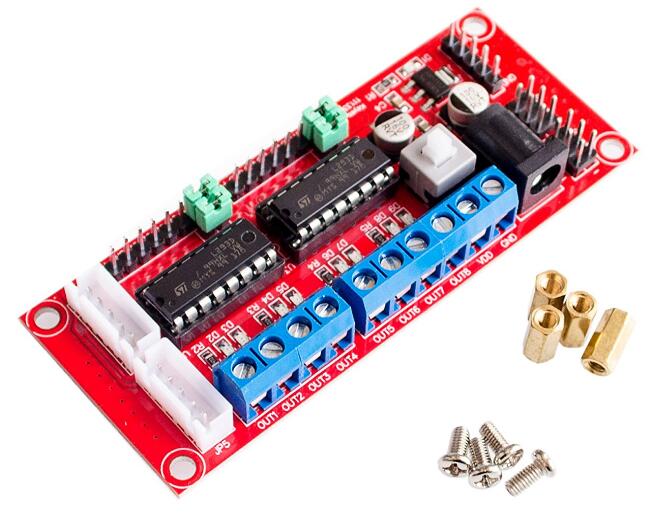 4 DC Motor Driver Module L293D Module