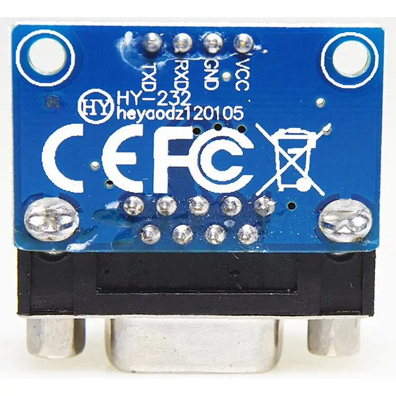 The serial module; RS232 to TTL module; band transceiver indicator 232 to level module