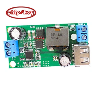 5A Step-Down Module 9V / 12V / 24v / 36V to 5V / DC-DC High Power Car Power Supply
