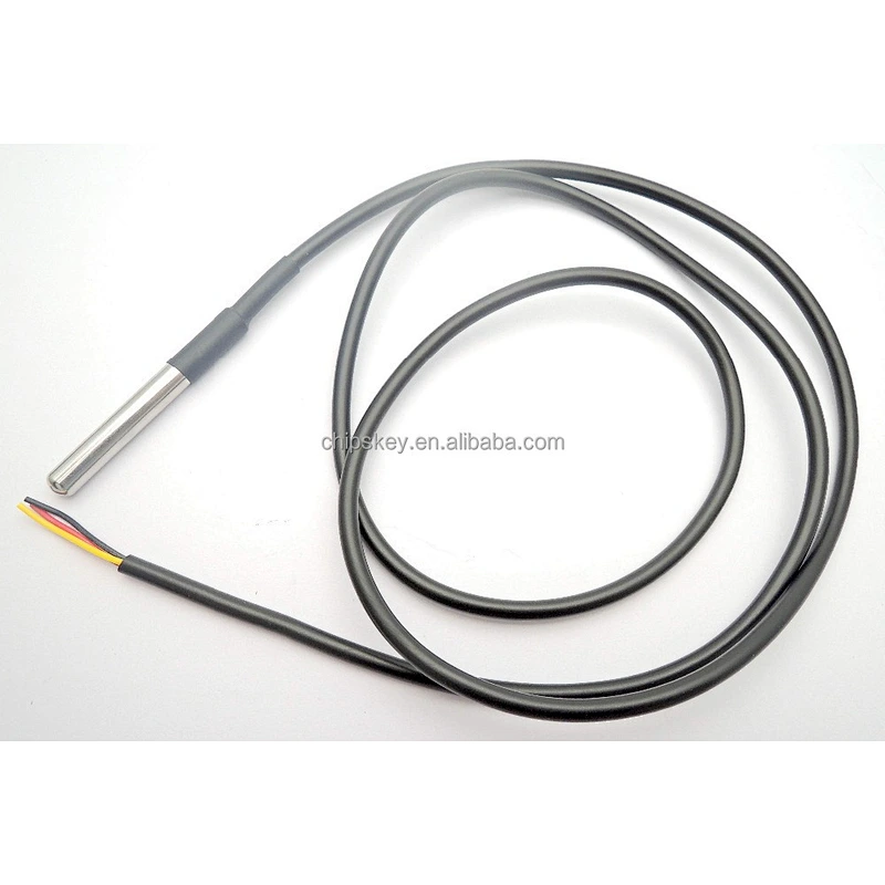 Stainless steel package a waterproof DS18B20 temperature probe temperature sensor 18B2