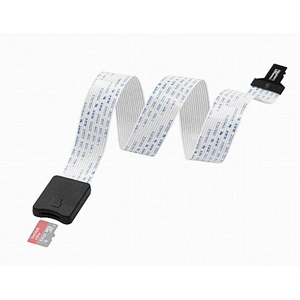 TF to Micr SD Card Flex Extension Cable Extender Adapter Reader 48CM