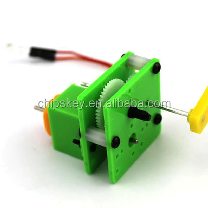 Hand-cranked generator 's Palace training materials science gizmos Technology DIY small production