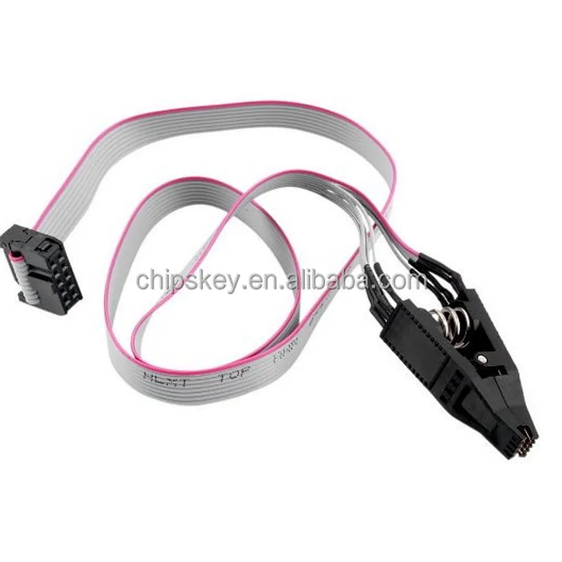 SOIC8 SOP8 narrow / wide bod IC Clip BIOS flash clip suitable 24,932,526 etc