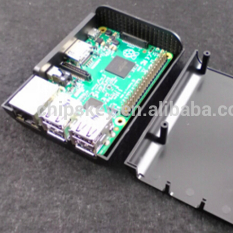 Raspberry PI 2 B+ Oval Case Black