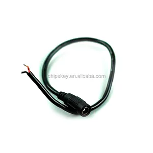 5.5*2.1MM Female Power Plug Cable 30cm Length