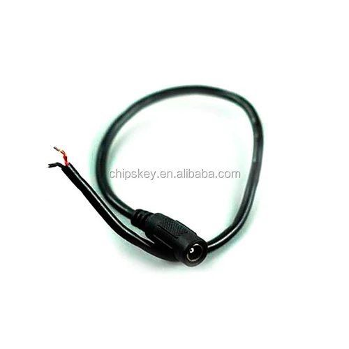 5.5*2.1MM Female Power Plug Cable 30cm Length