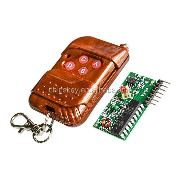 2262/2272 four-way wireless remote control kit M4 non-lock receiver plate , four-button wireless remote control