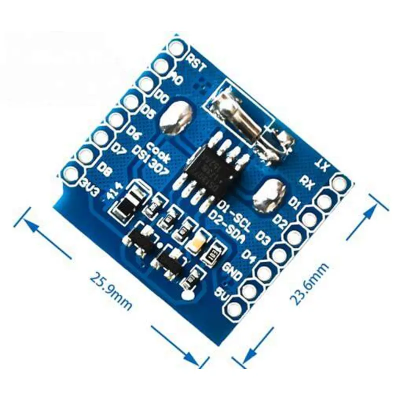 RTC DS1307 Real Time Clock DataLog Shield for Micro SD WeMos D1