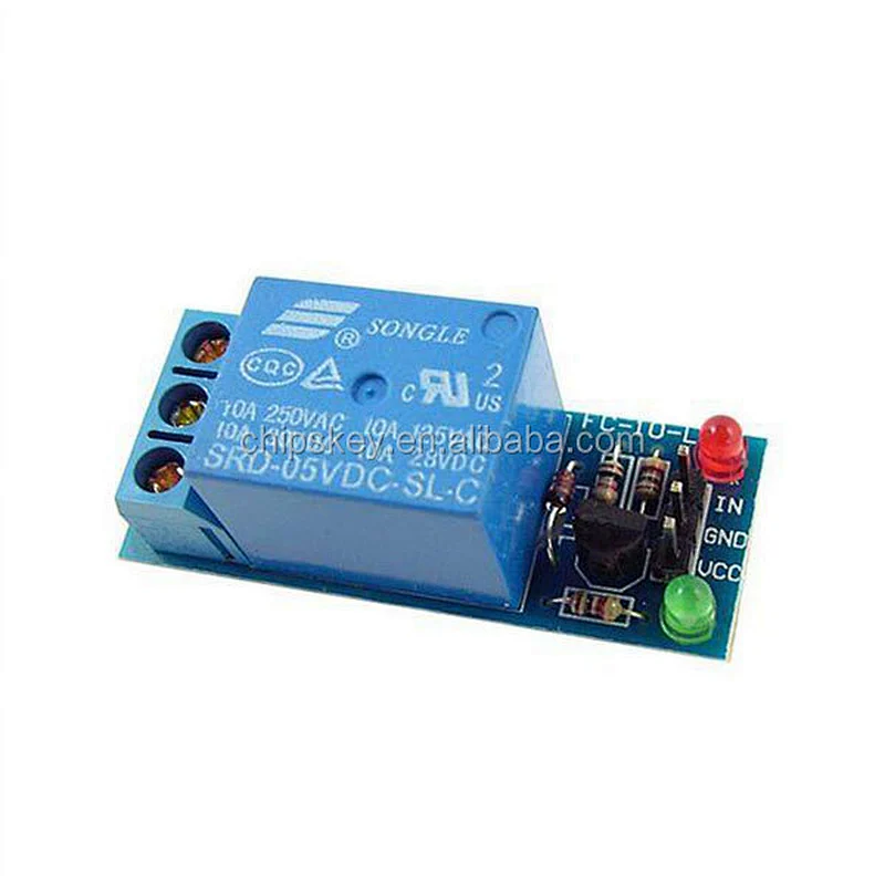 DC 12V 1-Channel High Level Trigger Relay Module