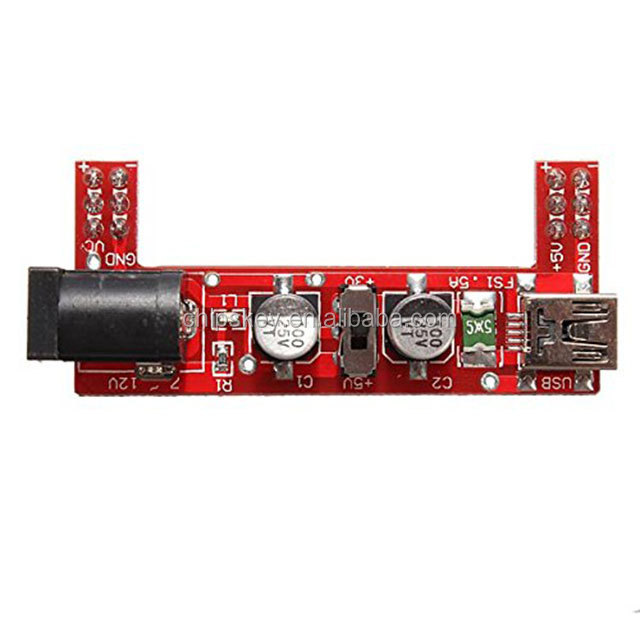 Breadboard special power module 2-way 5V/3.3V red