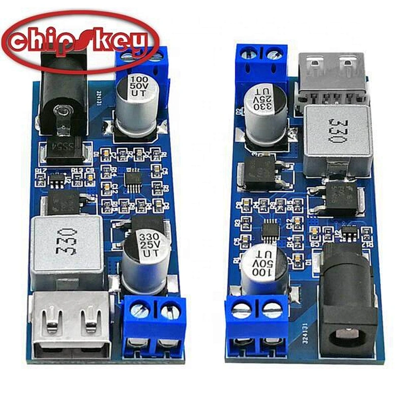 Chipskey DC 5V6A buck module 12V24V to 5V power supply USB charging 5A high power 30W XH-M249