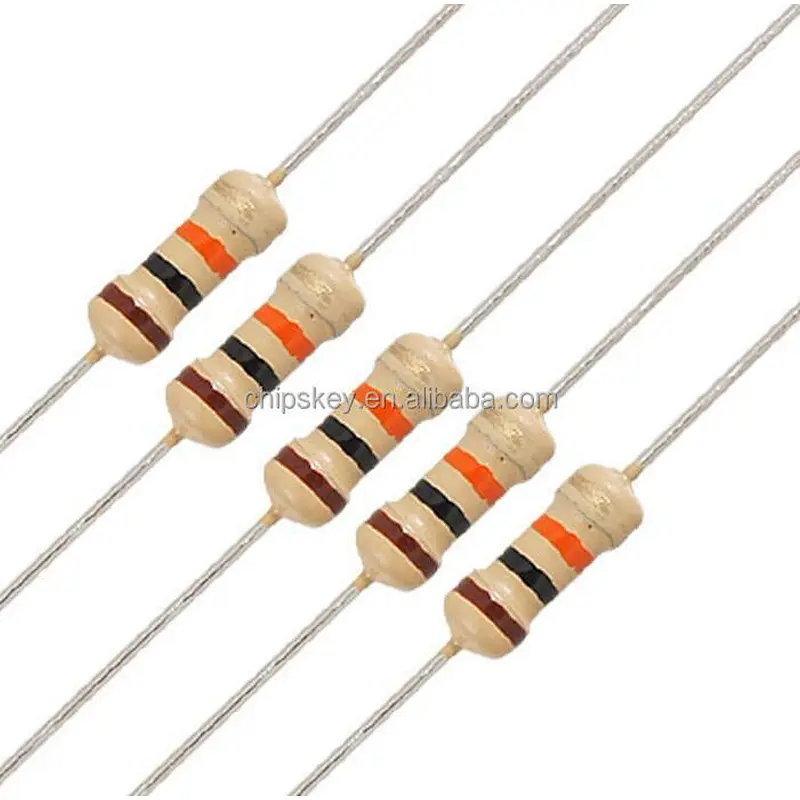 10K Ohm 1/4W Axial-lead Resistor