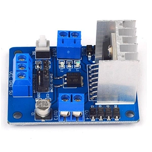 Blue L298N Motor Driver with Switch Double H bridge drive