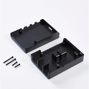 Black  heat sink, metal R PI4 shell  motherboard aluminum alloy case