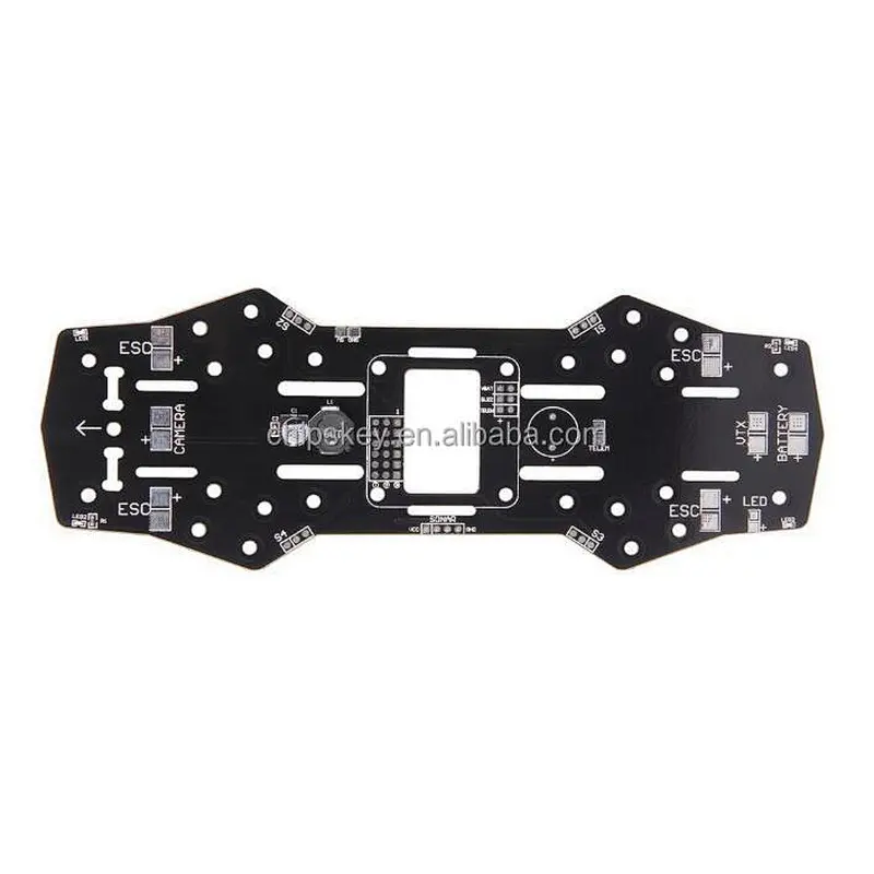 PDB PCB Power Distribution Board 5/12 BEC Buzzer LED Fr QAV250 ZMR250 Naze32 CC3D