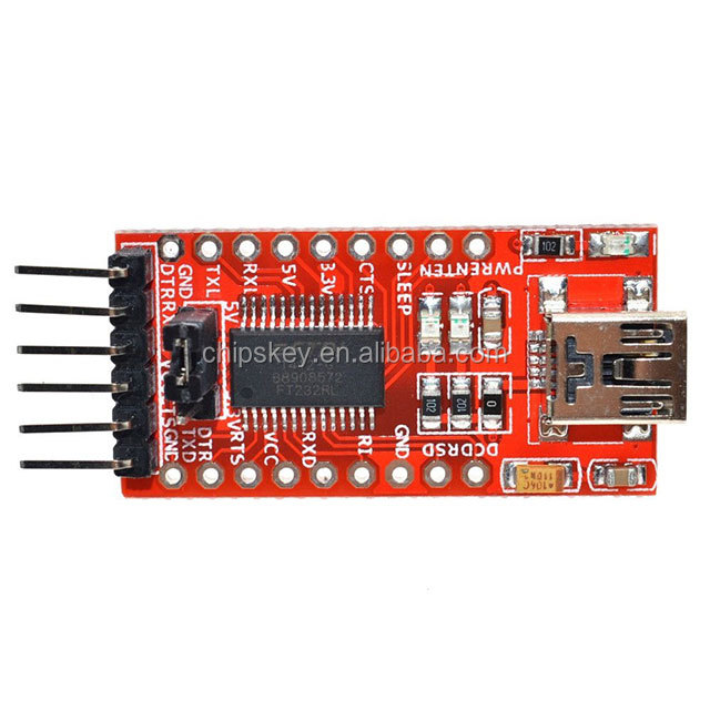 USB to TTL 3.3V 5V FT232RL module