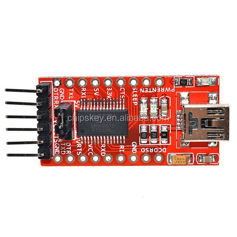 USB to TTL 3.3V 5V FT232RL module