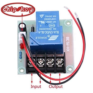 30A XH-M138 high current switch board relay board 12V input switch control 30A output