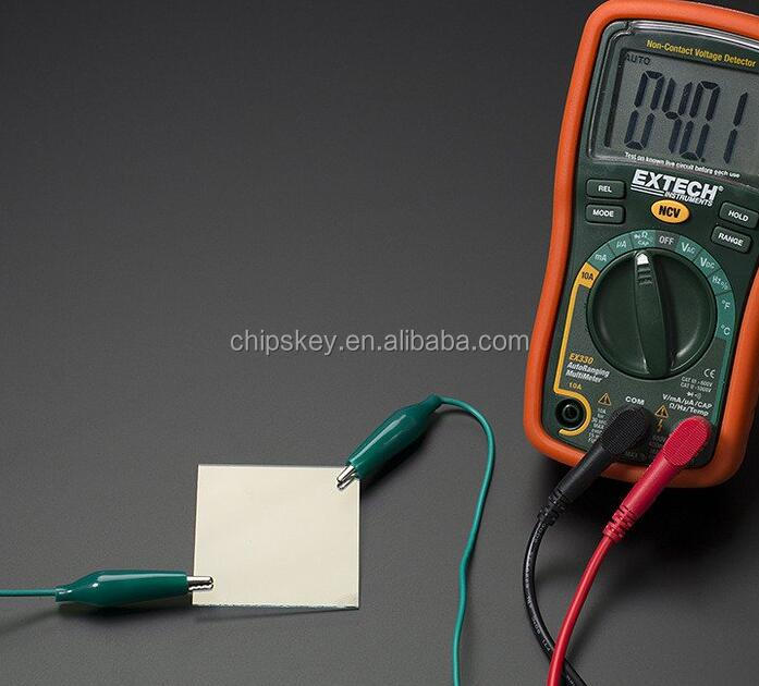 1310 50*50*1.1mm ITO Conductive glass 10ohm