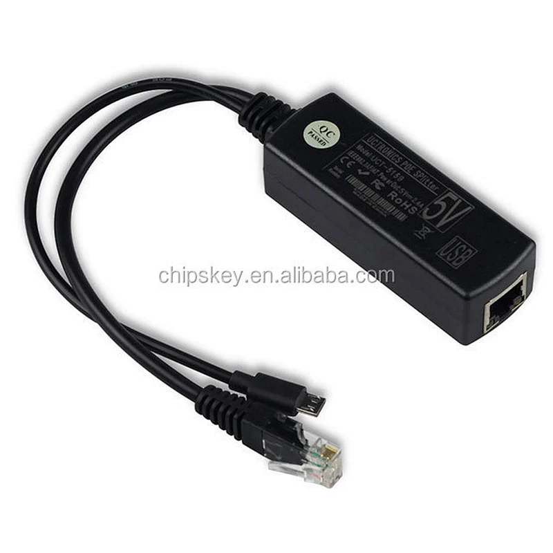 5V 2A Micro USB POE for Tablets, Dropcam or Raspberry Pi