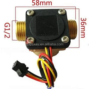 G1/2 DN15 DC4.5 5V-24V Brass Water Sensor