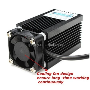 450nm 1W 1000mW Blue Laser Module With Holder For DIY Laser Cutter