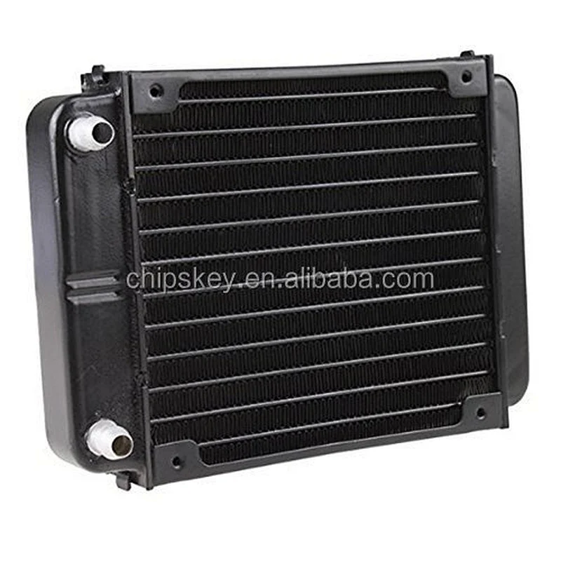 Aluminum Heat Exchanger Radiator For PC CPU CO2 Laser Water Cooling System 120MM