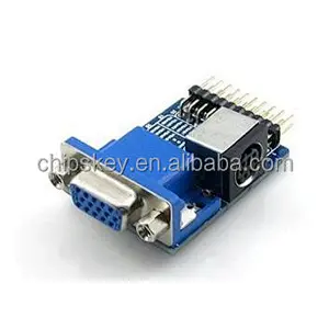 VGA PS2 Board Accessory Test Module with VGA + PS2 + Control Connector Interfaces for Testing VGA PS2 Interface