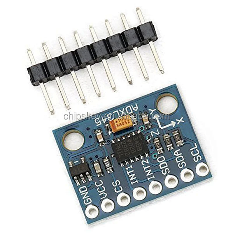 GY-291 ADXL345 digital three-axis acceleration due to gravity inclination module, IIC / SPI transmission