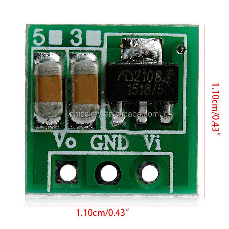 1.5V 1.8V 2.5V 3V 3.3V 3.7V 4.2V to 5V DC-DC boost converter module voltage Regulator