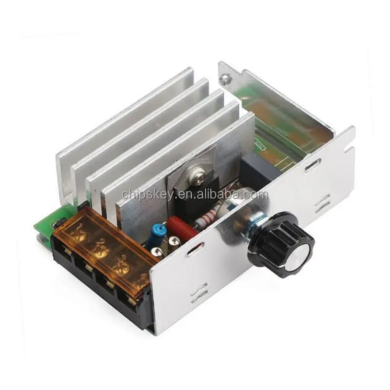 AC 220V 4000W SCR Voltage Regulator Dimmer Electronic Motor Speed Controller