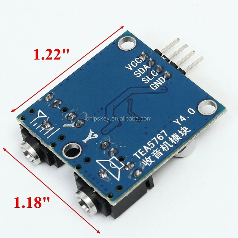 TEA5767 FM Stereo Radio Module 76-108MHZ With Antenna