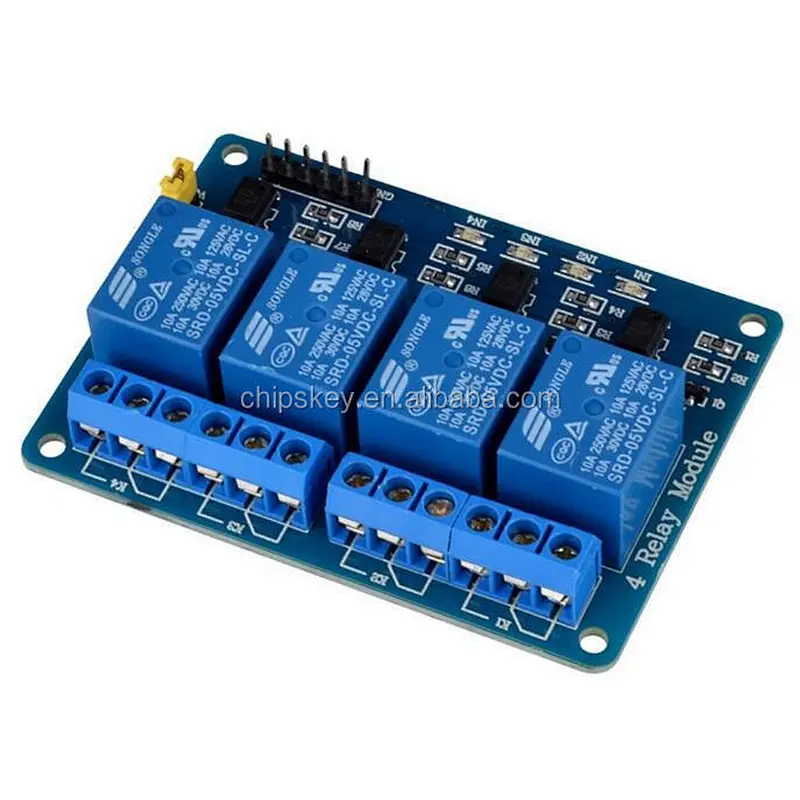 5V 4 Channel Relay Module  For Arduinos