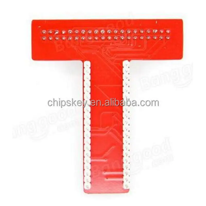 Raspberry Pi T Type GPIO adapter plate 40 pin