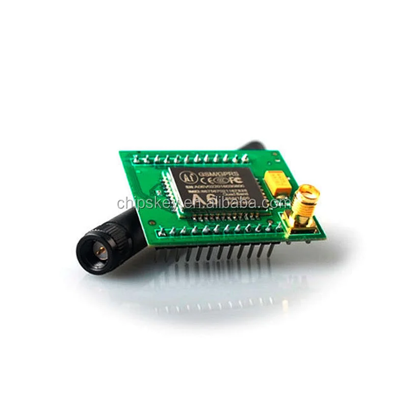 A6 GPRS GSM Module Adapter Board Plate Quad-band 850 900 1800 1900MHZ + Antenna