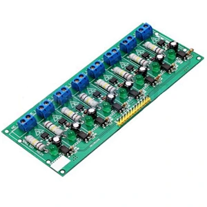 AC 220V 8 Channel  Level 8 Ch Optocoupler Isolation Test Board Isolated Detection Tester PLC Processors Module