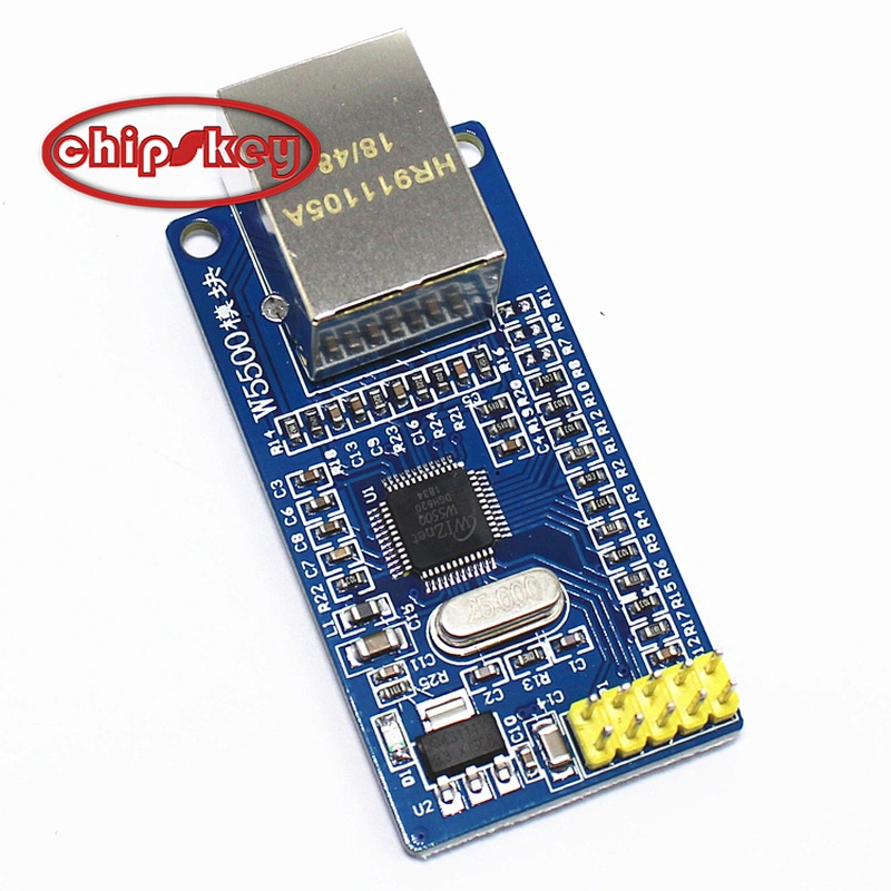 Network module W5500/ full hardware TCP/IP protocol stack Ethernet 51/STM32 microcontroller