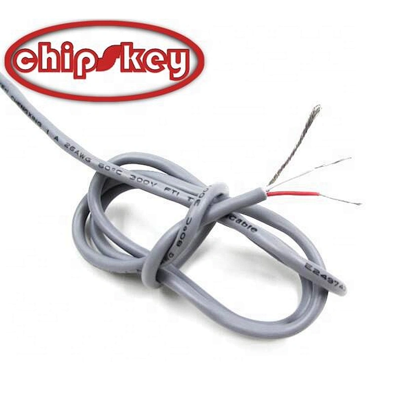 Chipskey 1m 26AWG Shielded audio cable with dual channel for amplifier board